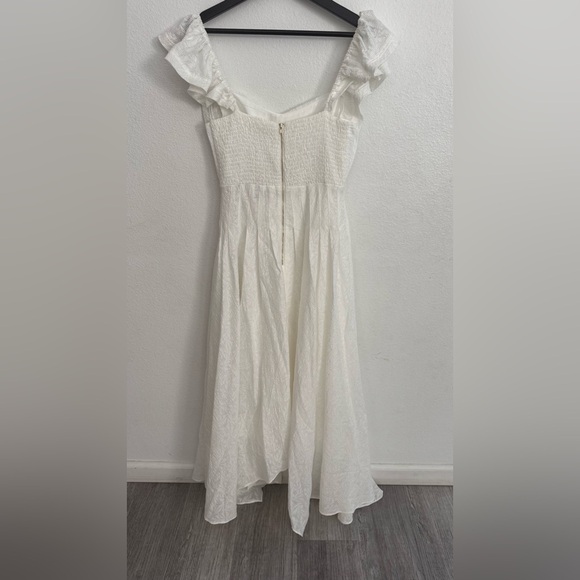 NWT Ramy Brook Elegant White Sleeveless Dress size 2 - Picture 5 of 6